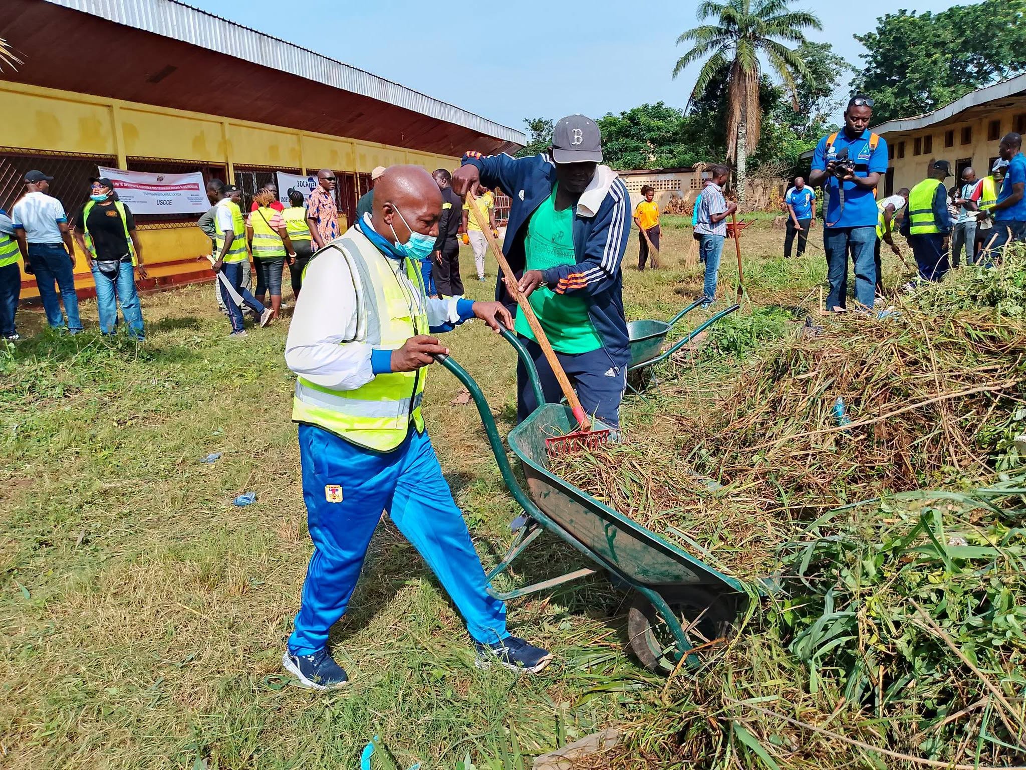 OPÉRATION "KWA TI KODRO : LE MINISTÈRE DE l’ÉCONOMIE NUMÉRIQUE, DES POSTES ET TÉLÉCOMMUNICATIONS RELANCE LA SOCATEL À LAKOUANGA. — photo 5
